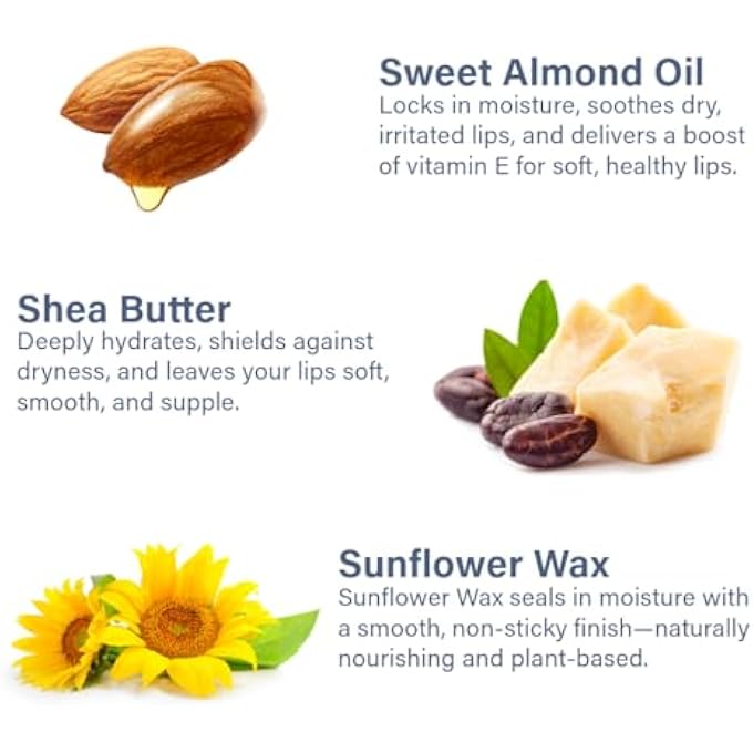Luxiny LIP BALM IN A BAMBOO TUBE, VEGAN NATURAL MOISTURIZING, WITH SUNFLOWER WAX AND VITAMIN E (BLACK RASPBERRY VANILLA) - Image 2